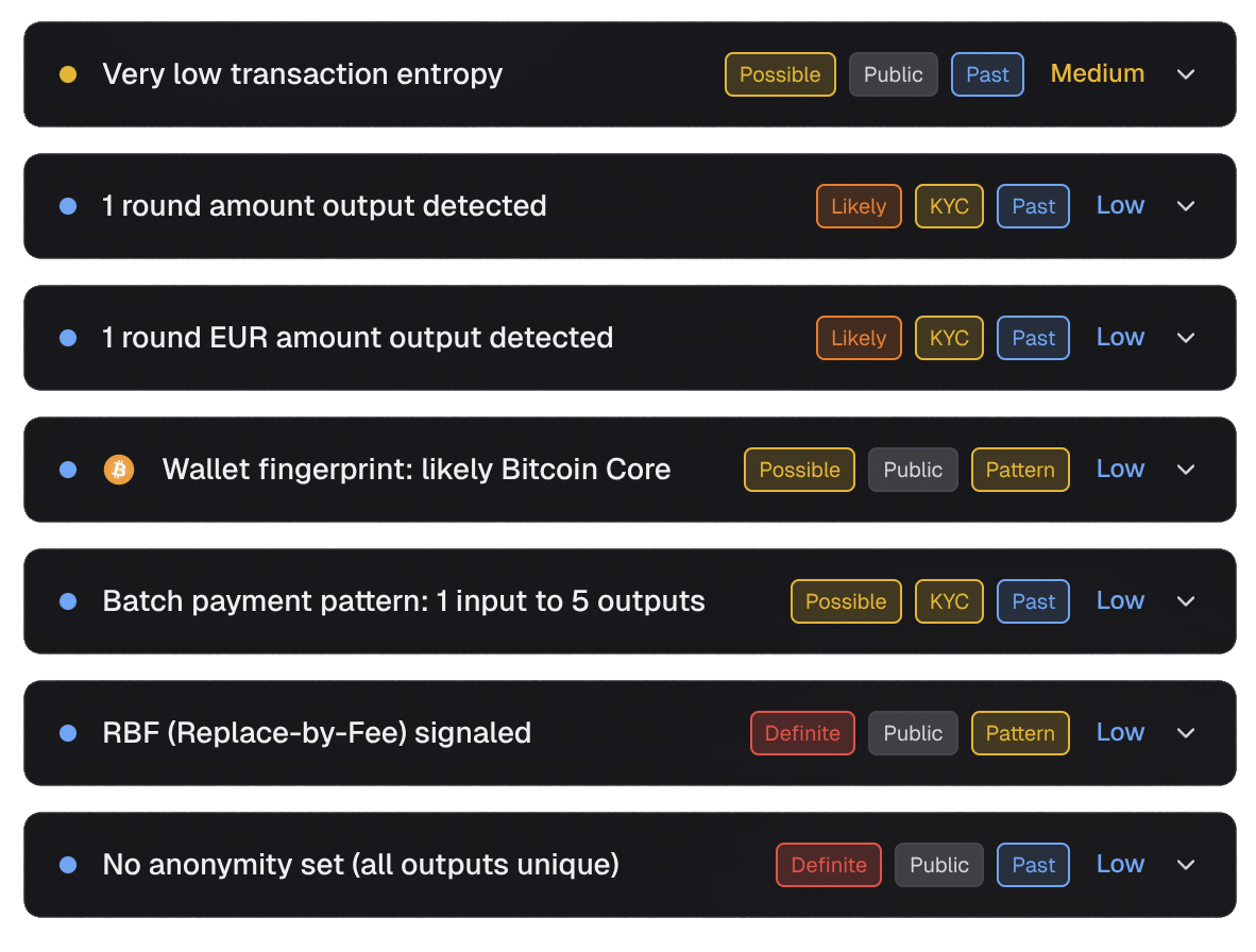 Batch payment findings from am-i.exposed